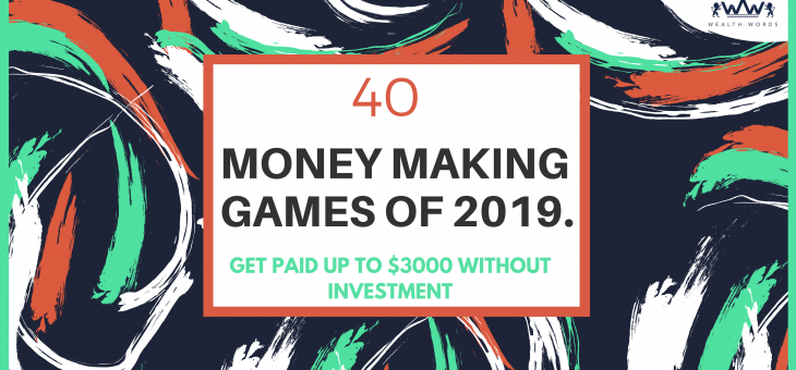 Best Money Earning Games Without Investment