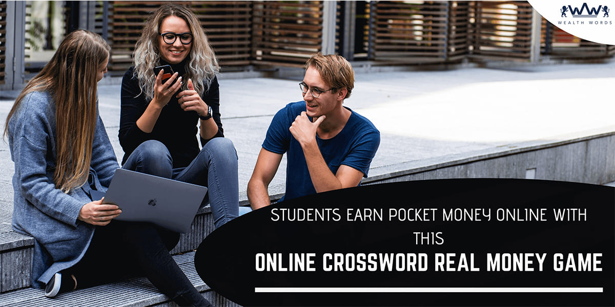 Students Earn Pocket Money Online with this Online Crossword Real Money Game